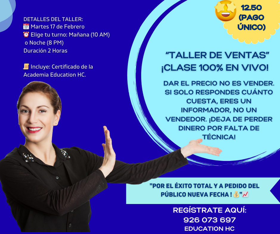 Taller Maestro: Vende a la Mente – El Arte de la Decisión Estratégica