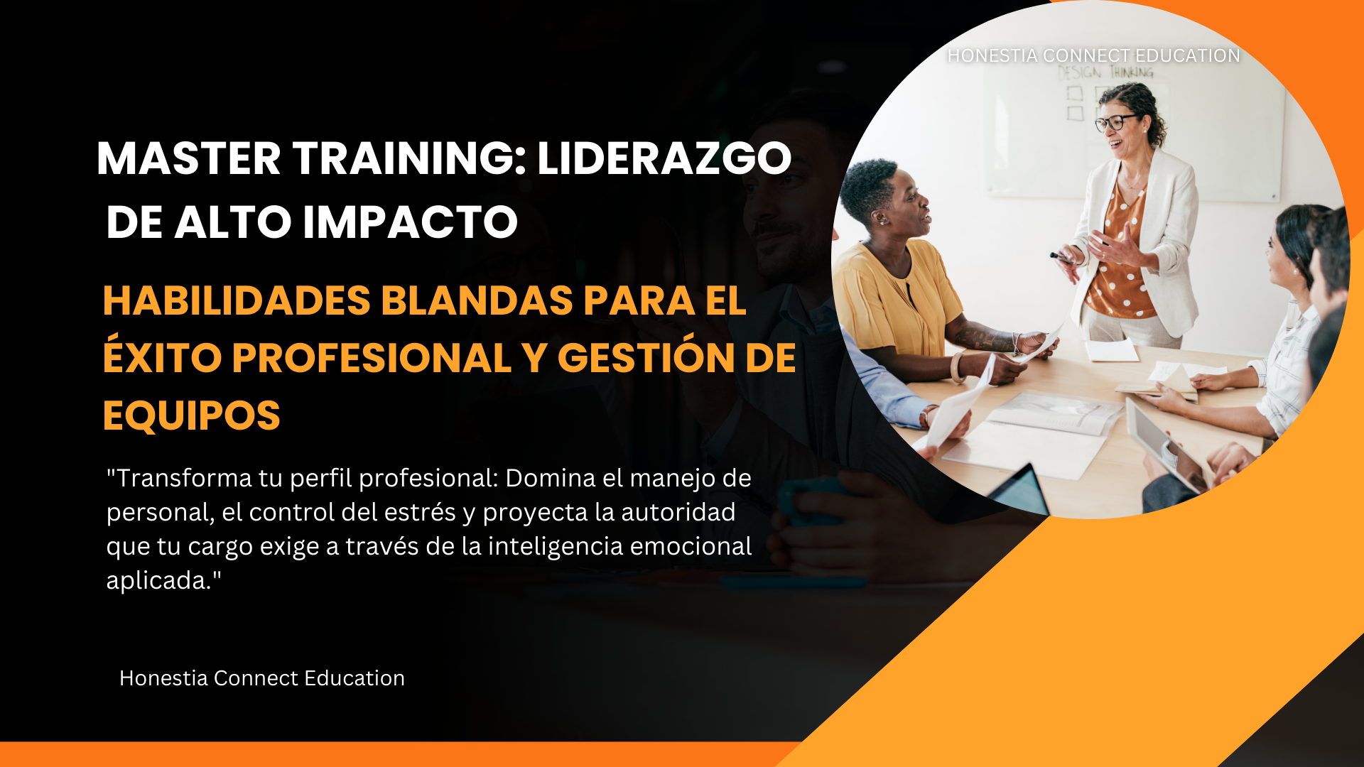 PROGRAMA MASTER: LIDERAZGO E INTELIGENCIA EMOCIONAL (4 SESIONES)